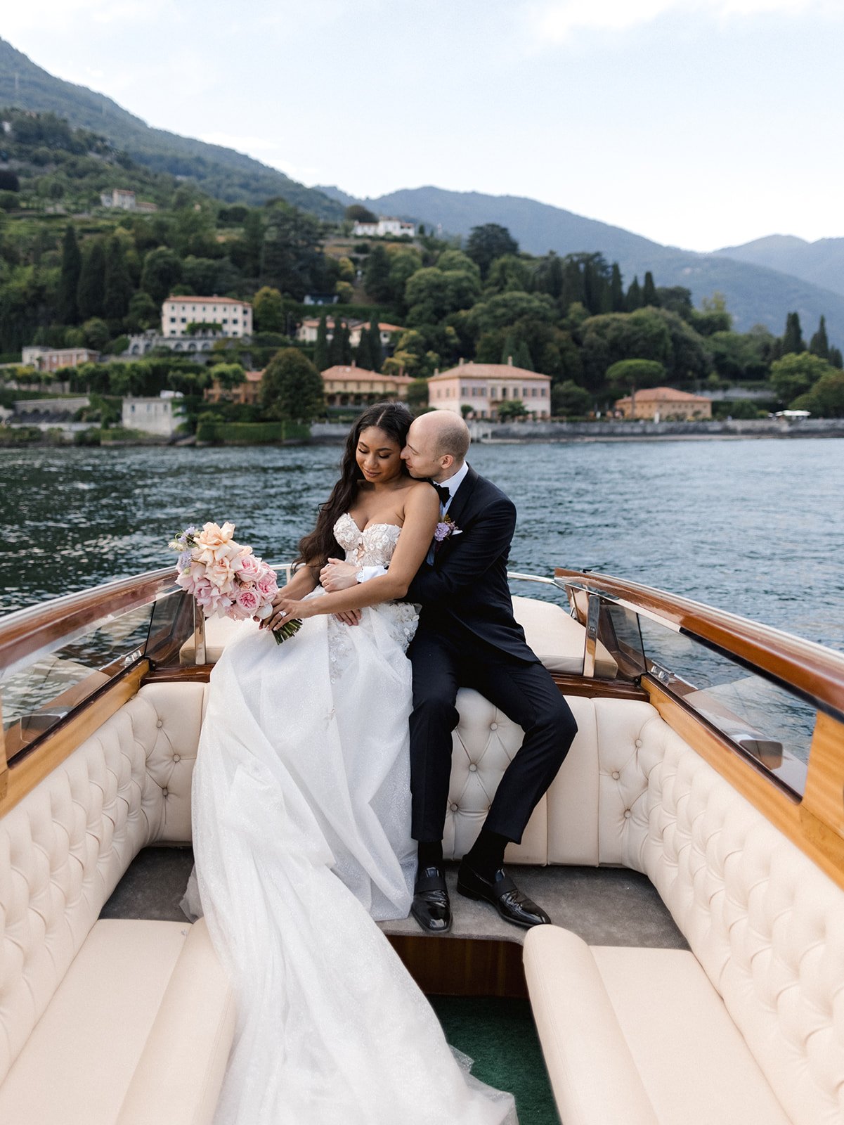 Elizabeth & Artem. July 2, 2022. Como, Italy