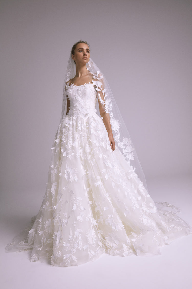Amsale_Bridal_OLENA_A817_Tulle_Strapless_FloralEmbellished_DropWaist_Ballgown_Mood5