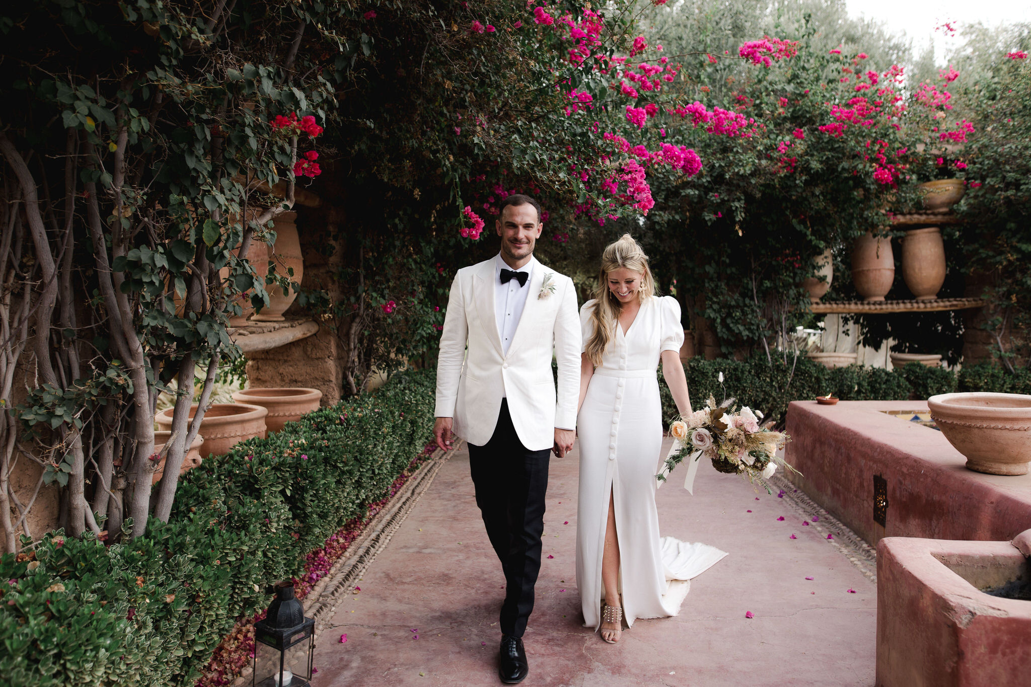 This Couple's Wedding Featured an Intimate Brunch and Pool Party