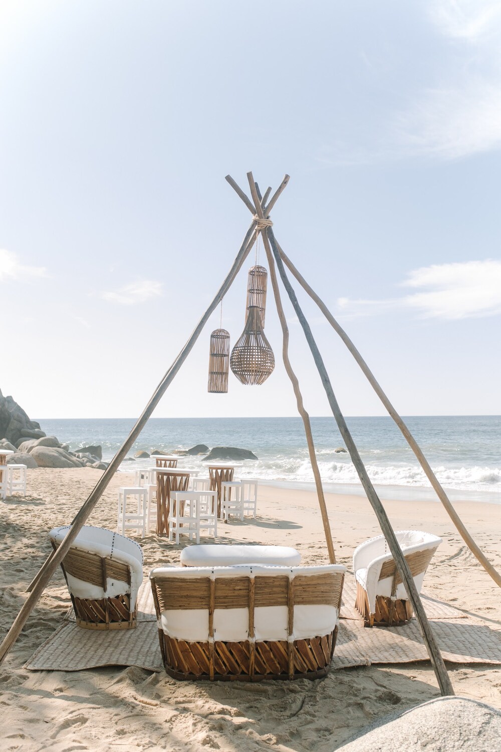 Sasha Samsonova Mexico Oceanfront Beach Wedding