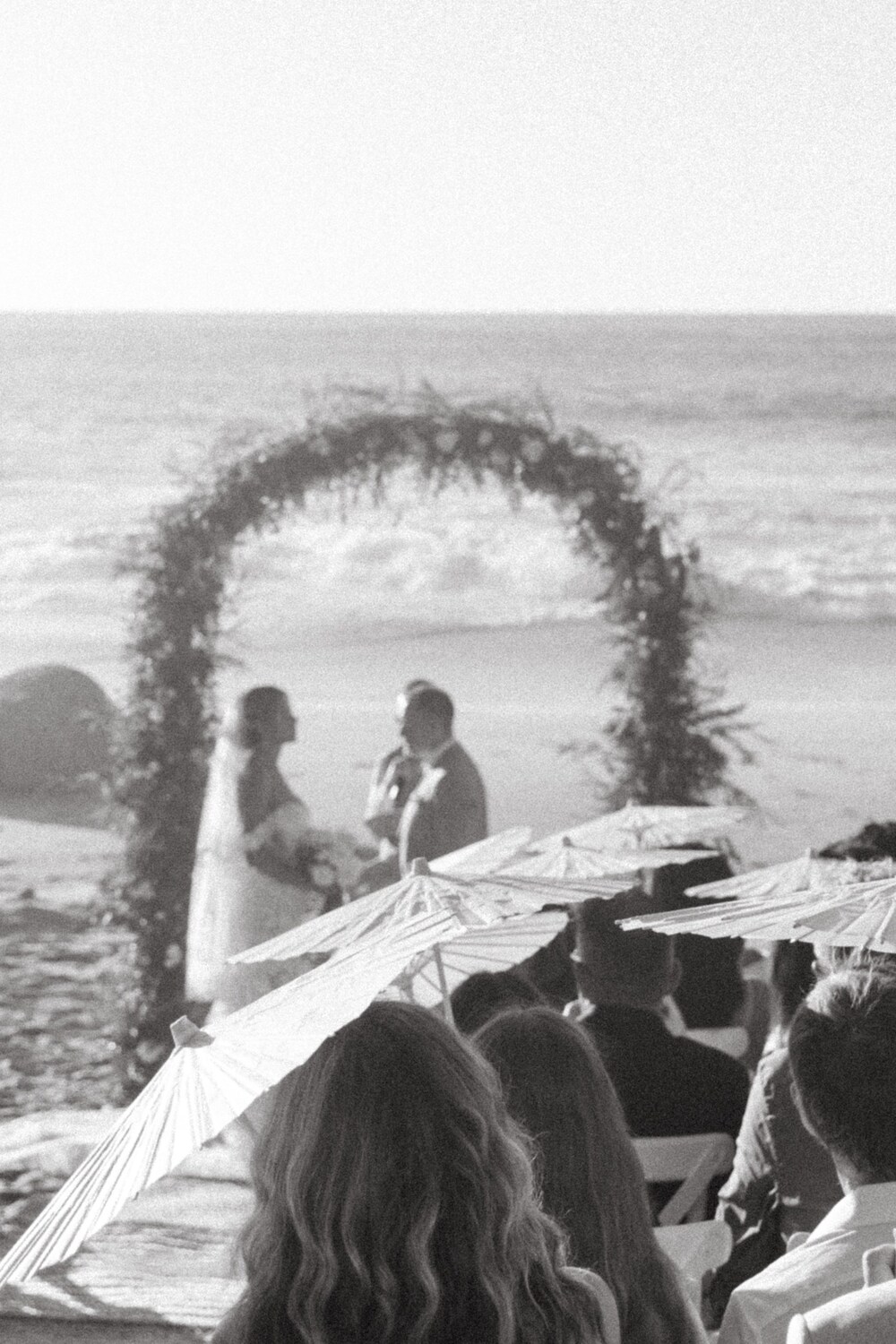 Sasha Samsonova Mexico Oceanfront Beach Wedding