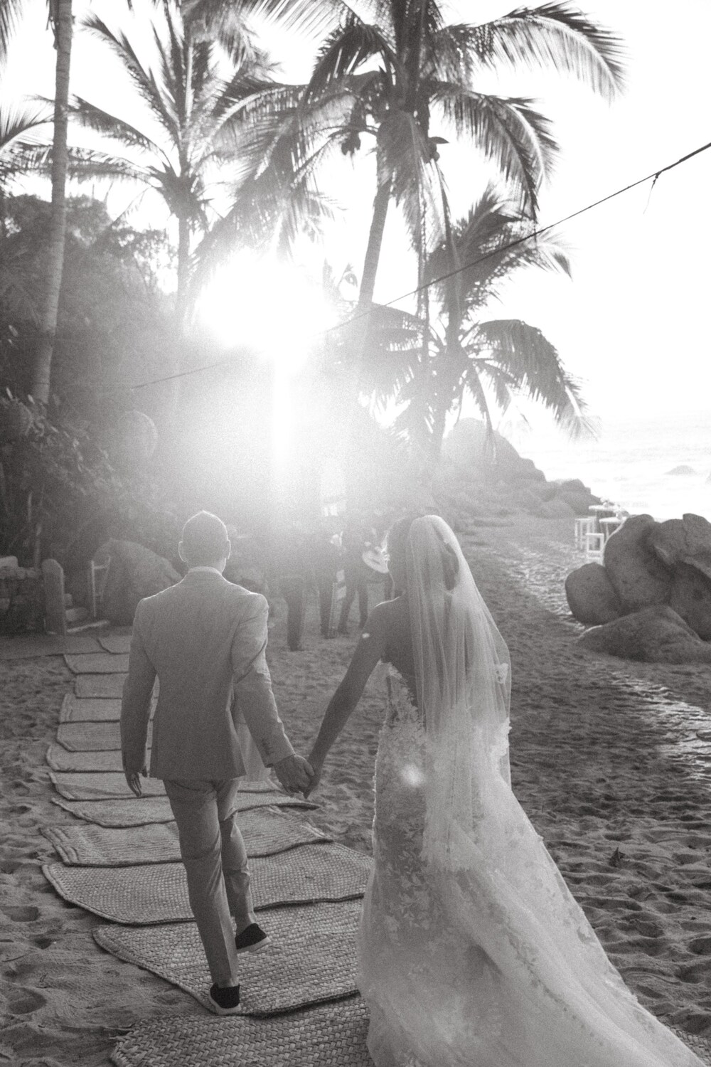 Sasha Samsonova Mexico Oceanfront Beach Wedding