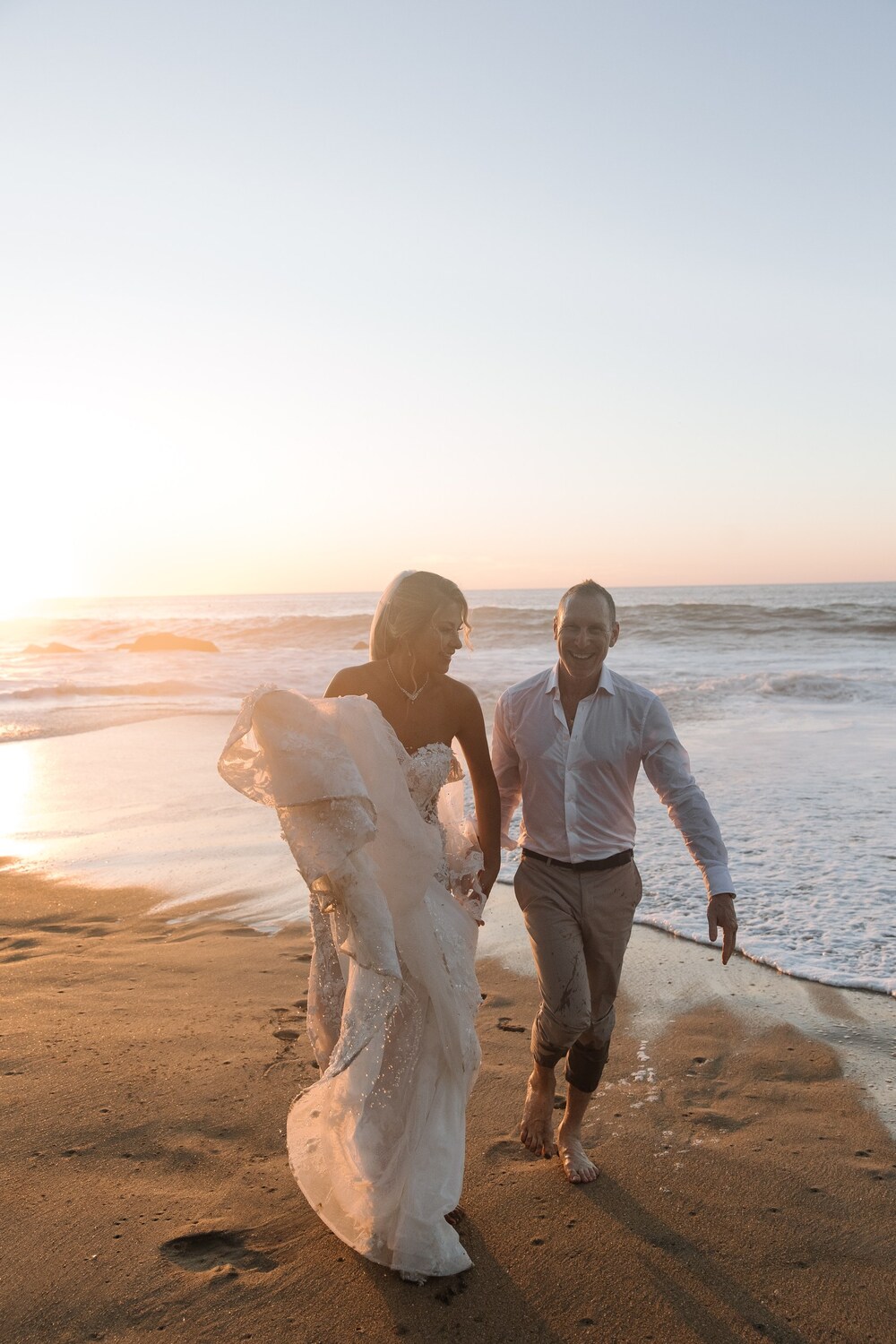 Sasha Samsonova Mexico Oceanfront Beach Wedding