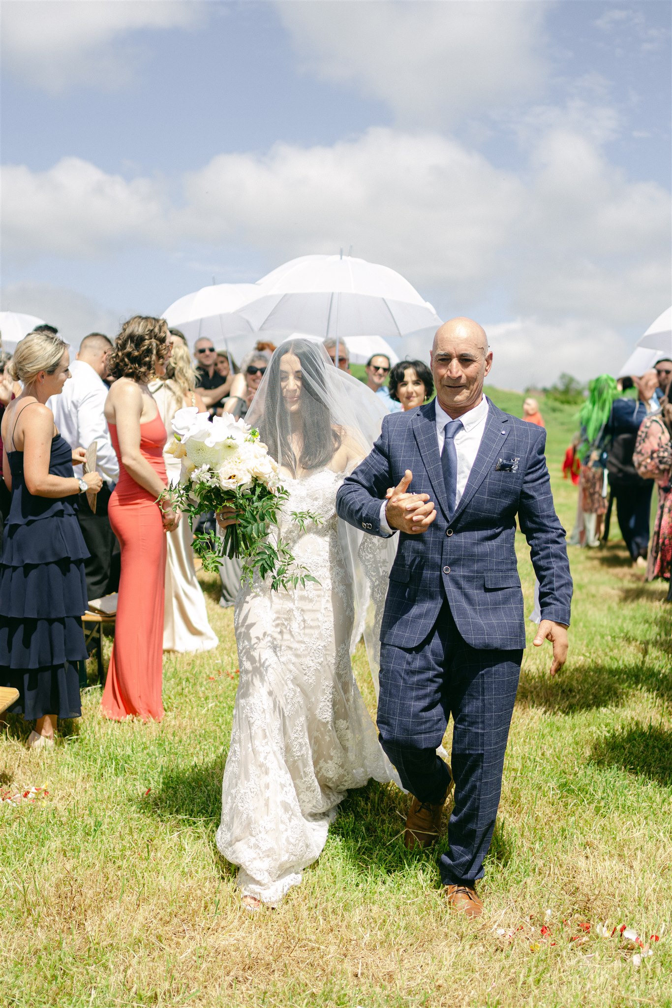 Pia Bacino New Zealand Coastal Sea Cliff Wedding