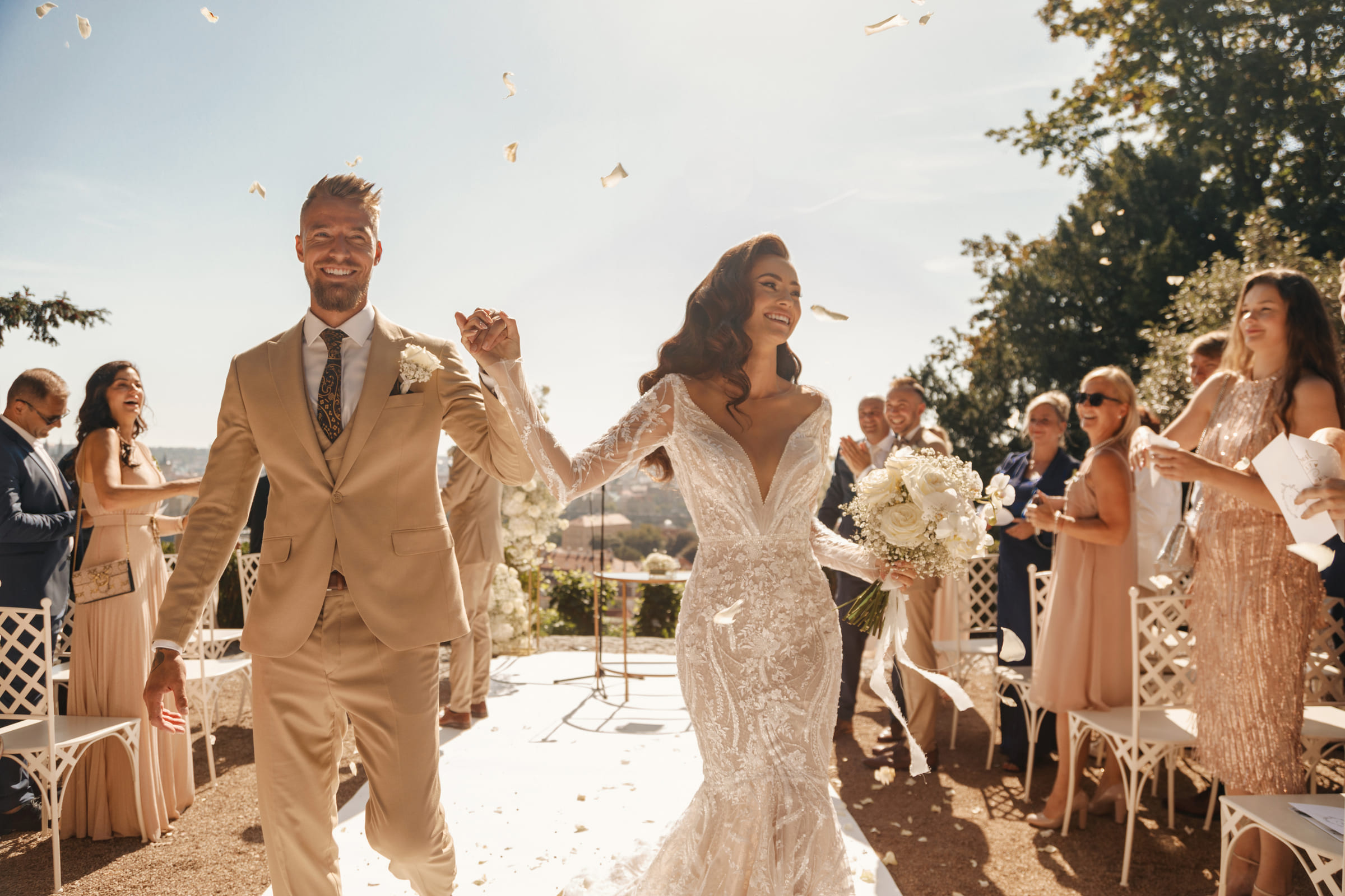 An Opulent Wedding Overlooking Prague Castle by Ellovee Weddings