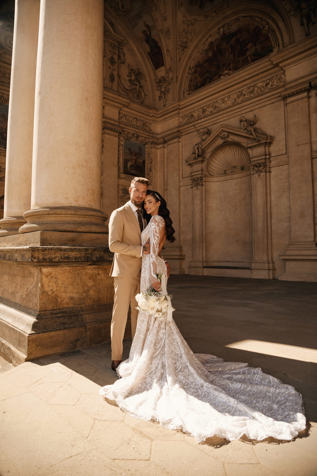 An Opulent Wedding Overlooking Prague Castle by Ellovee Weddings