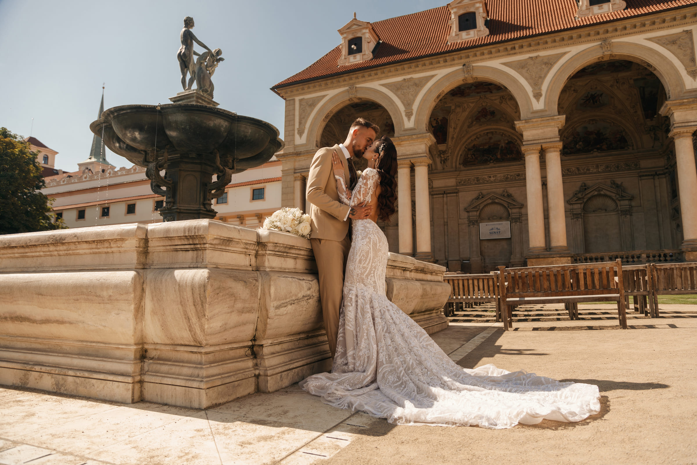 An Opulent Wedding Overlooking Prague Castle by Ellovee Weddings