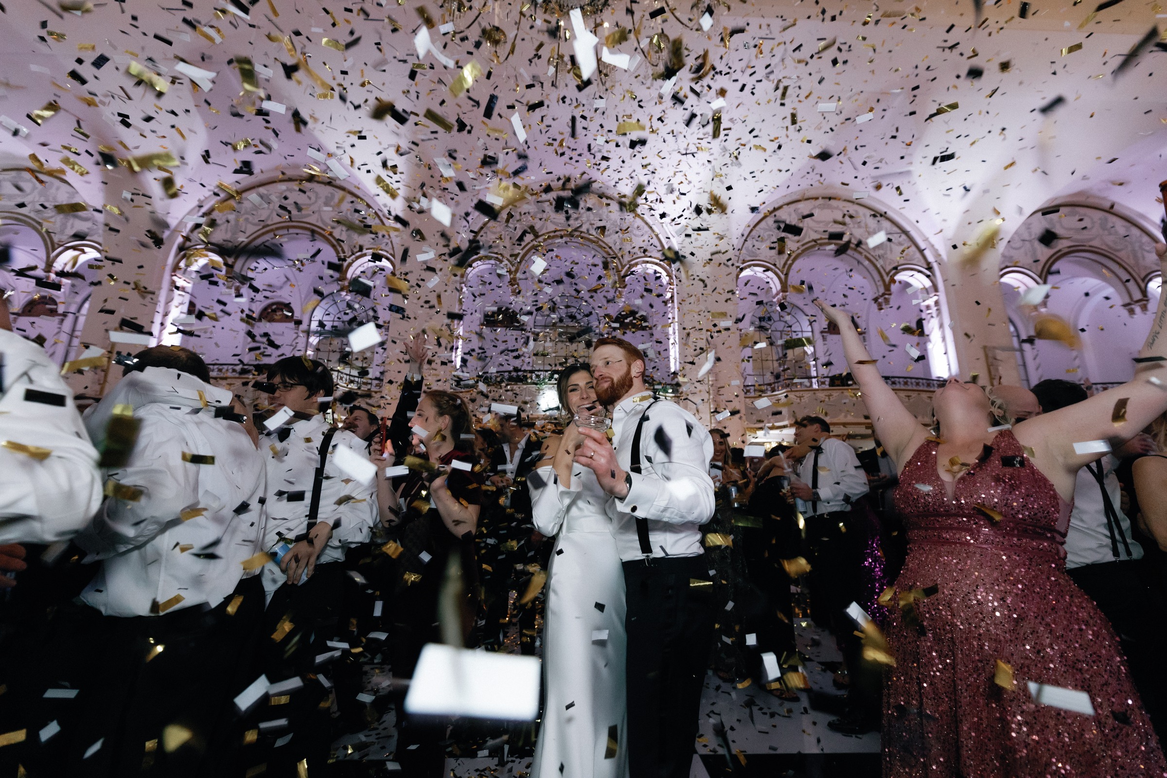 New Year's Eve Wedding in Boston CityLux Photography