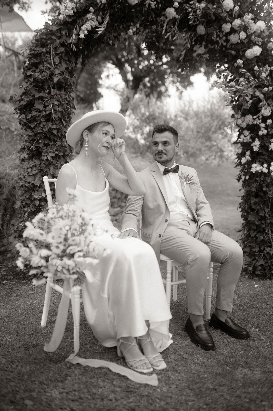 A Rustic Wedding Among Olive Trees in Tuscany by Vanessa Olewicz