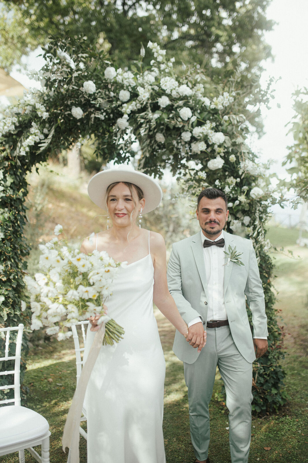 A Rustic Wedding Among Olive Trees in Tuscany by Vanessa Olewicz