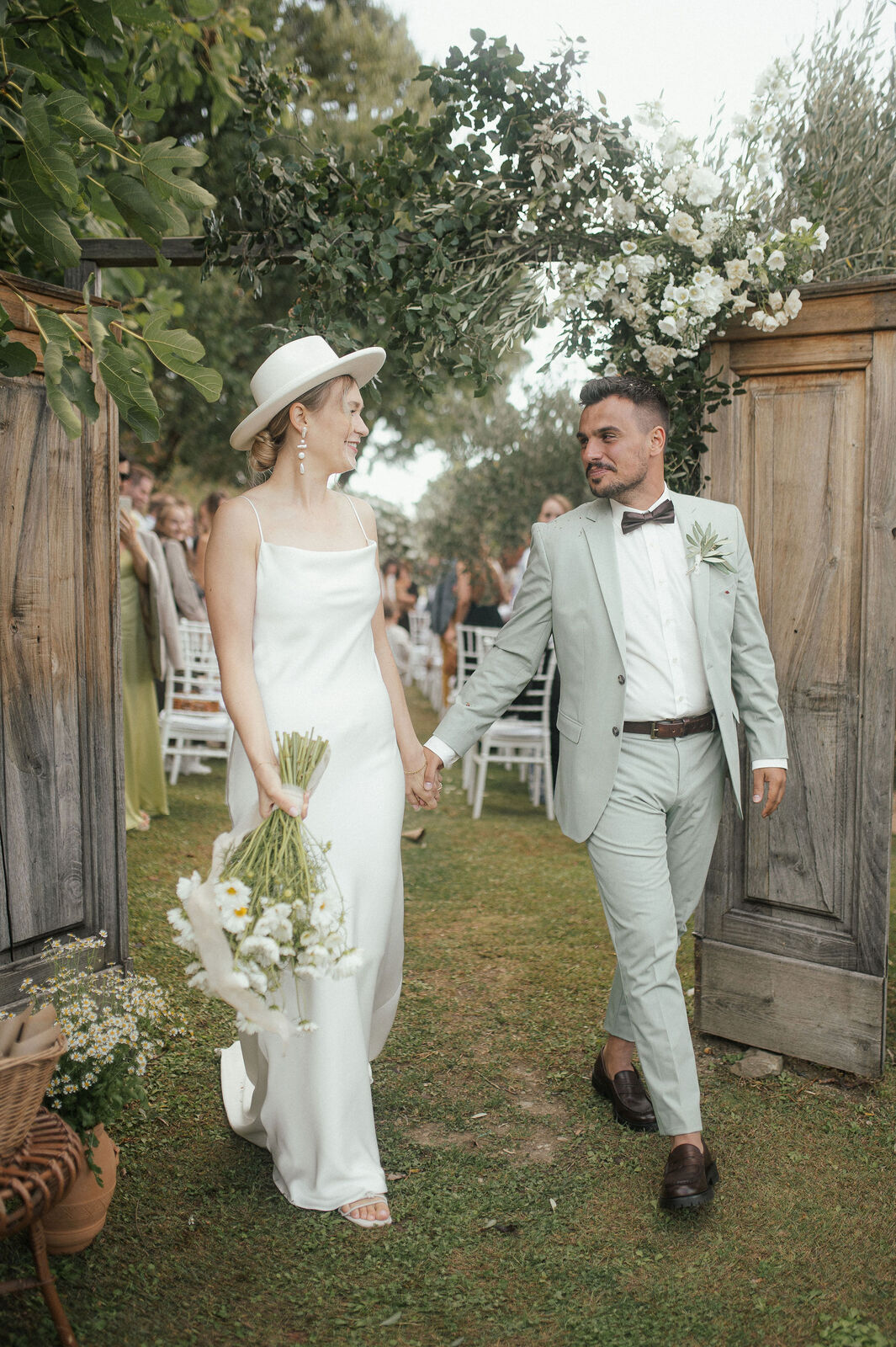 A Rustic Wedding Among Olive Trees in Tuscany by Vanessa Olewicz