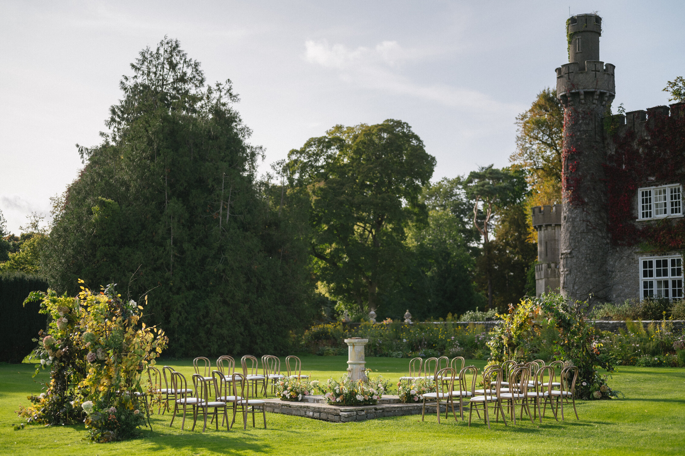 Jacie Marguerite Luttrellstown Castle Fall Wedding Ireland