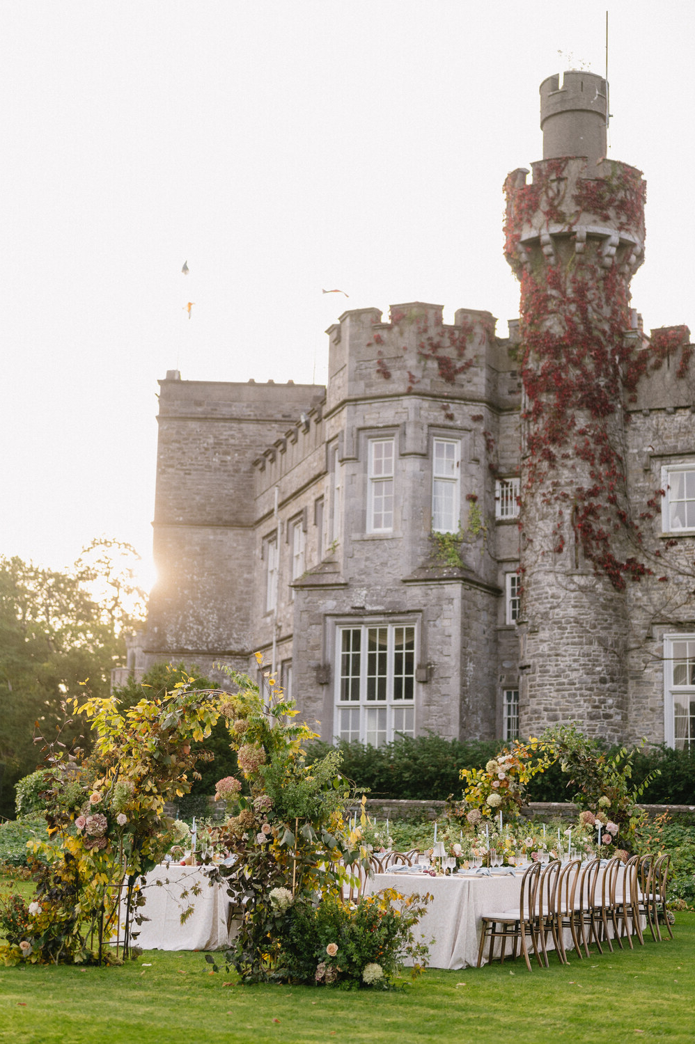 Jacie Marguerite Luttrellstown Castle Fall Wedding Ireland