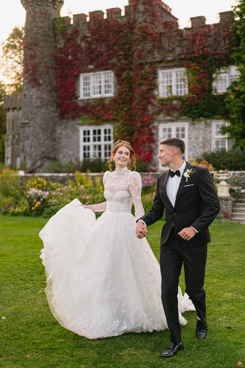 Jacie Marguerite Luttrellstown Castle Fall Wedding Ireland