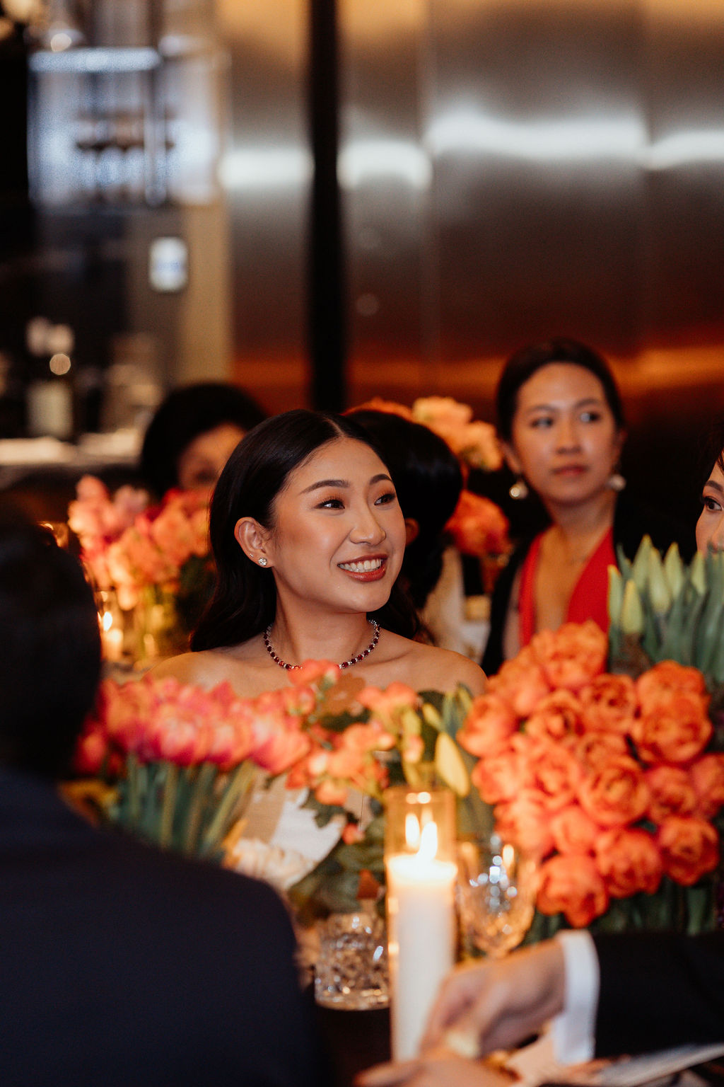 Modern Glam and Understated Chic in a Vibrant Winter Wedding by Bianca Virtue