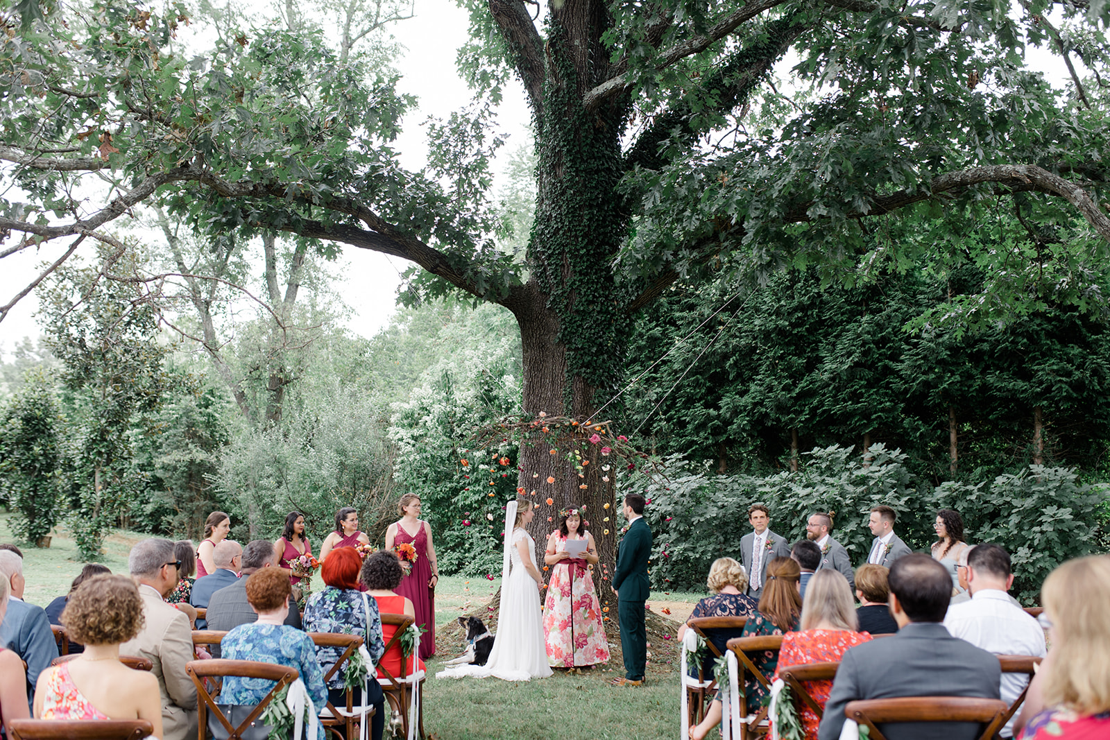 Ferdinand Loves Flowers Virginia Farm Wedding USA