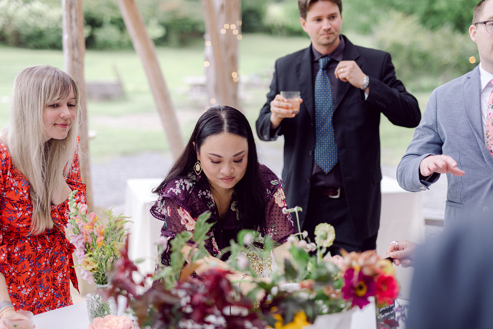 Ferdinand Loves Flowers Virginia Farm Wedding USA