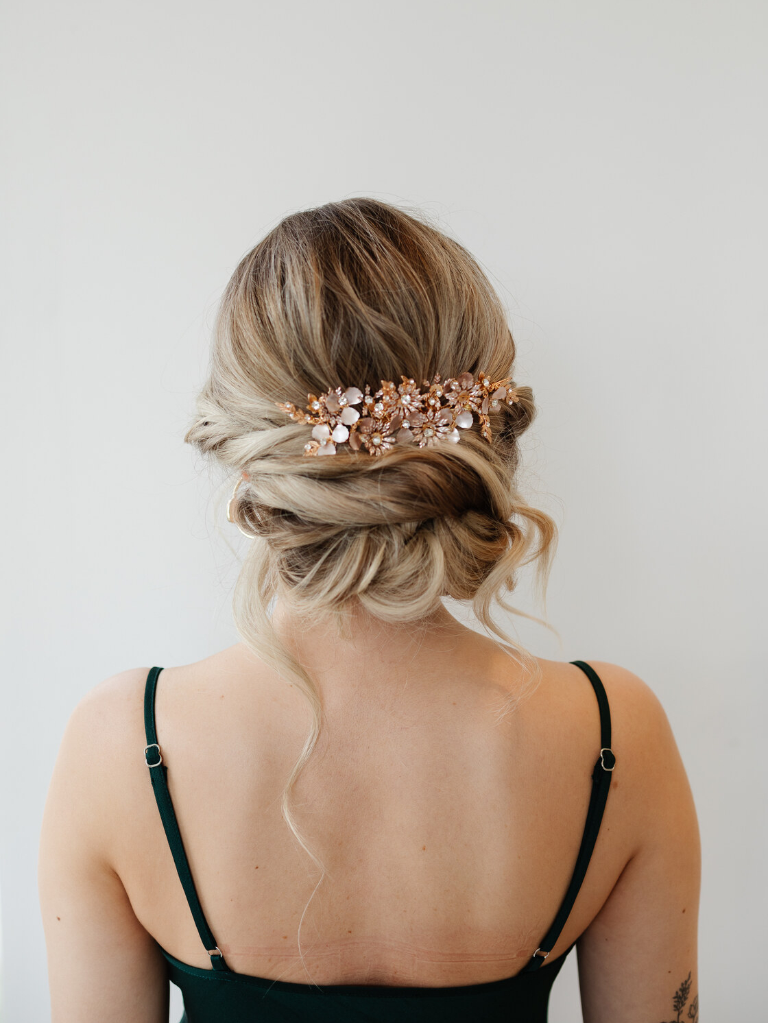 Messy Curly Updo