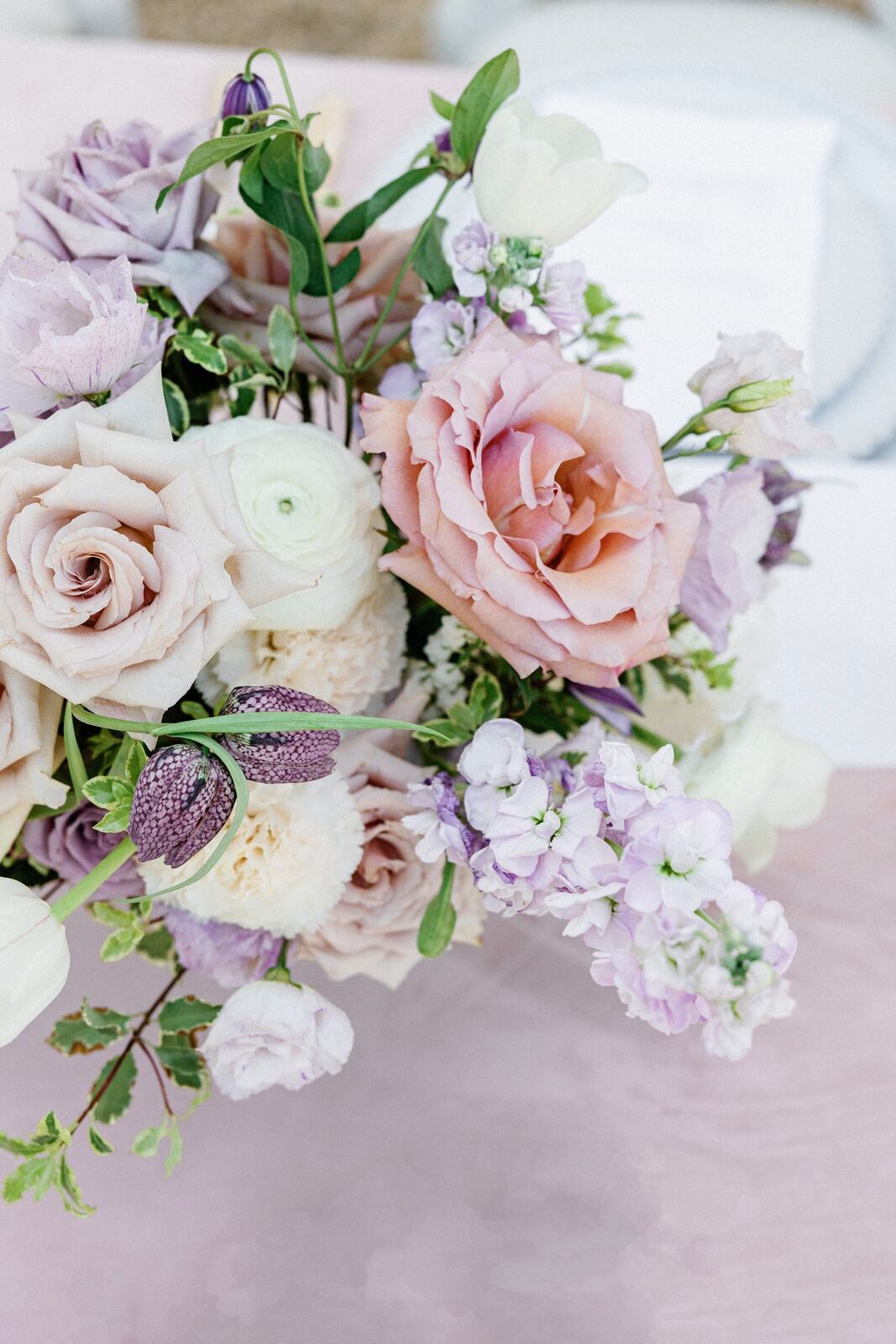 A Lavender and Cream Garden Wedding at Provencal Chateau