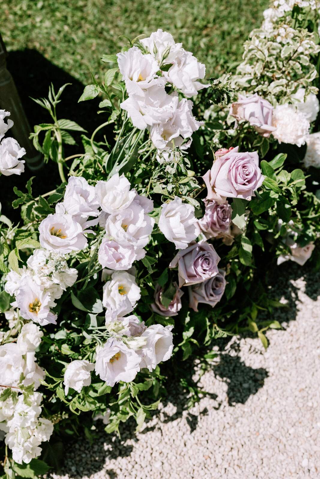 A Lavender and Cream Garden Wedding at Provencal Chateau