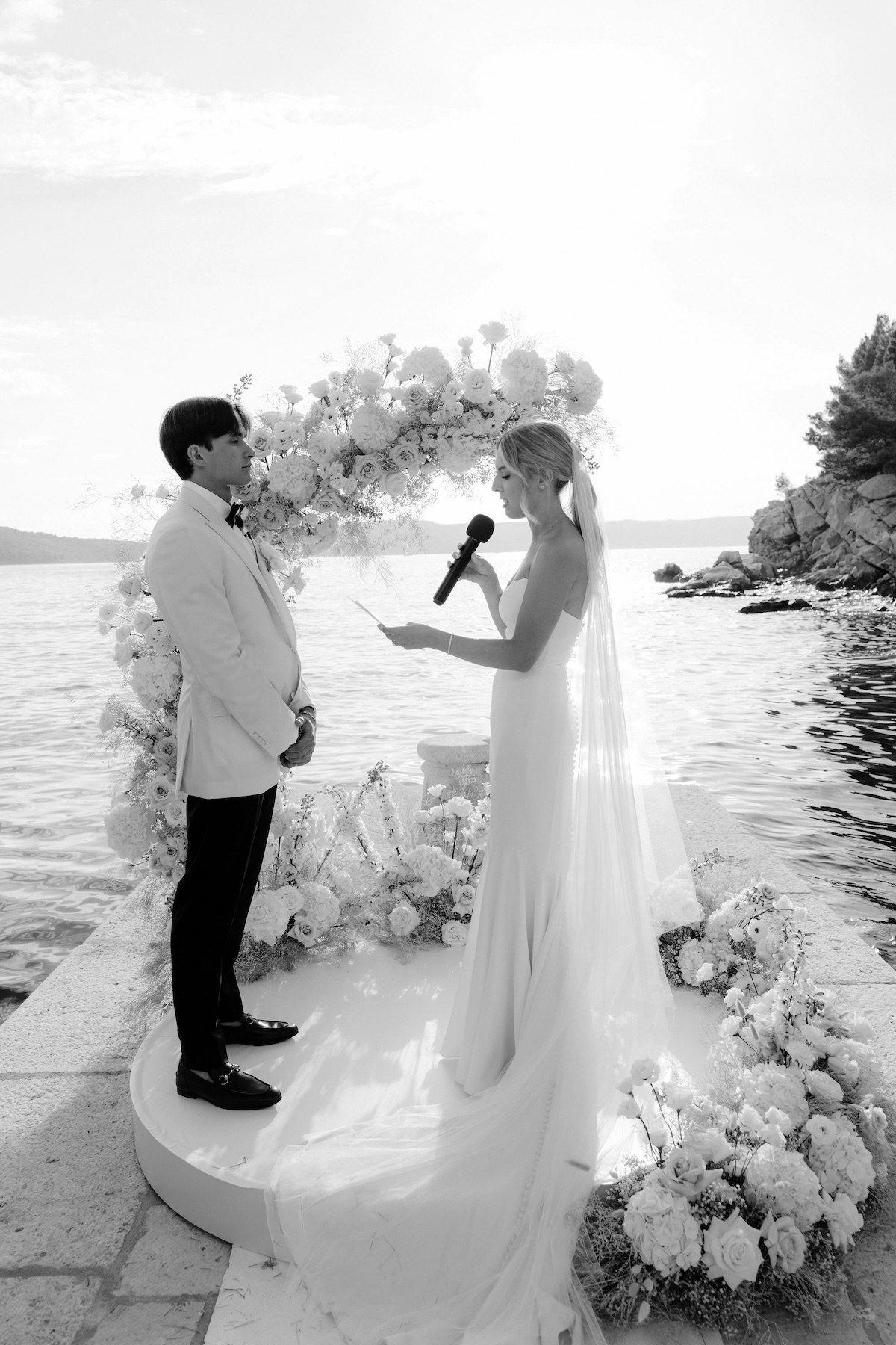 A New York Chic Meets Coastal Croatia in a Summer Wedding