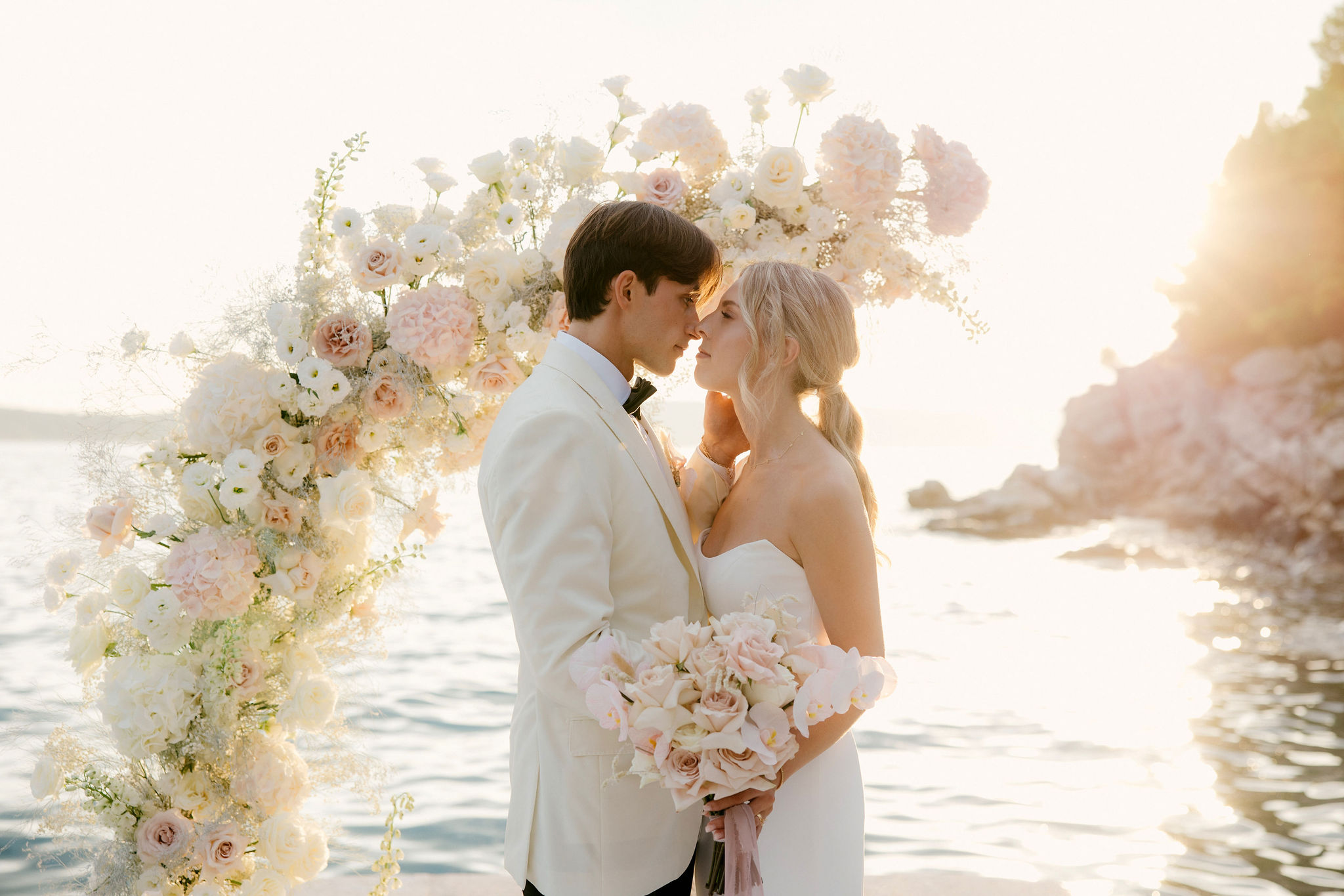 A New York Chic Meets Coastal Croatia in a Summer Wedding