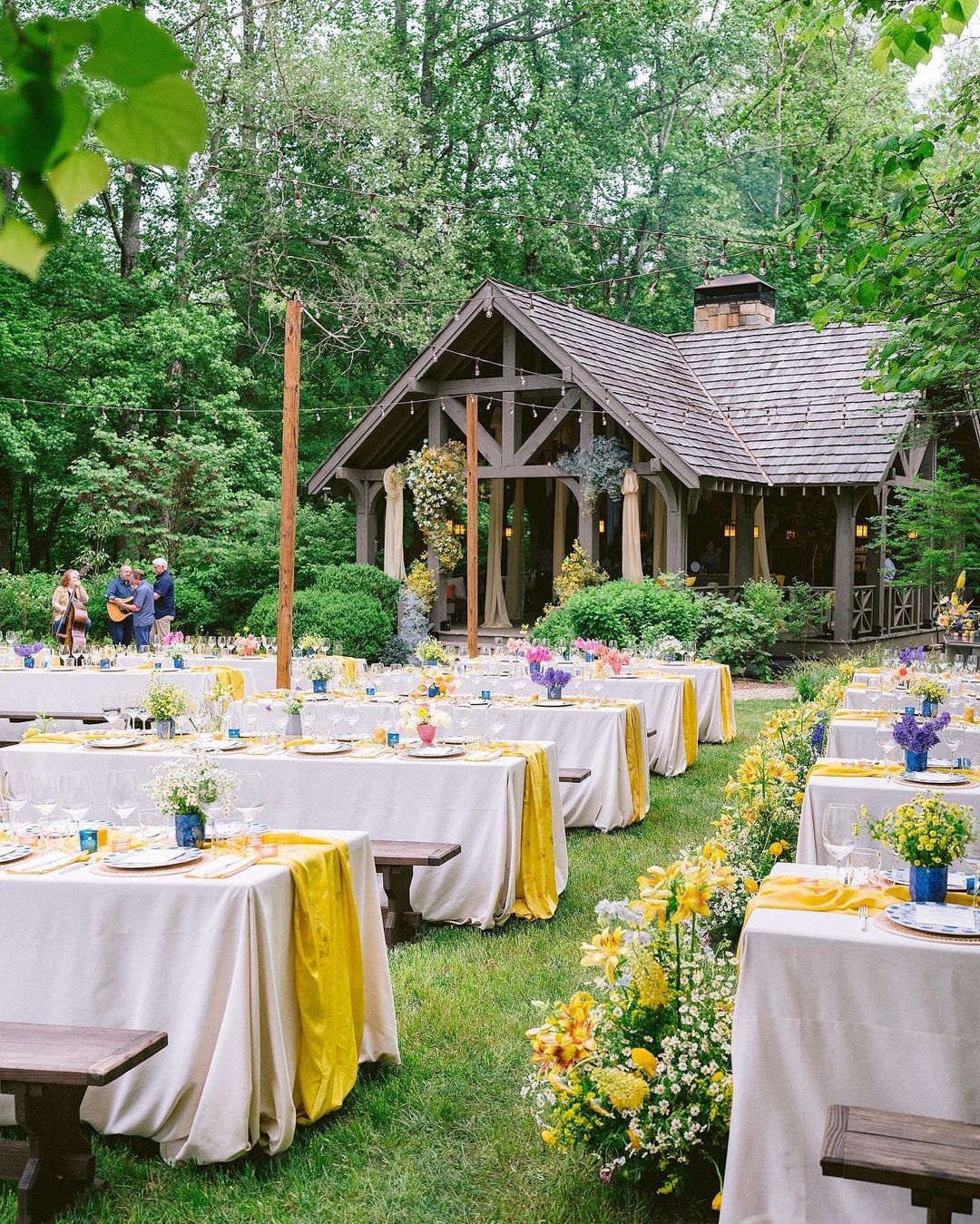 Photo: Jose Villa / Planner: Bustle Events / Floral: Tulipina Design  / Table Runners: Silk and Willow