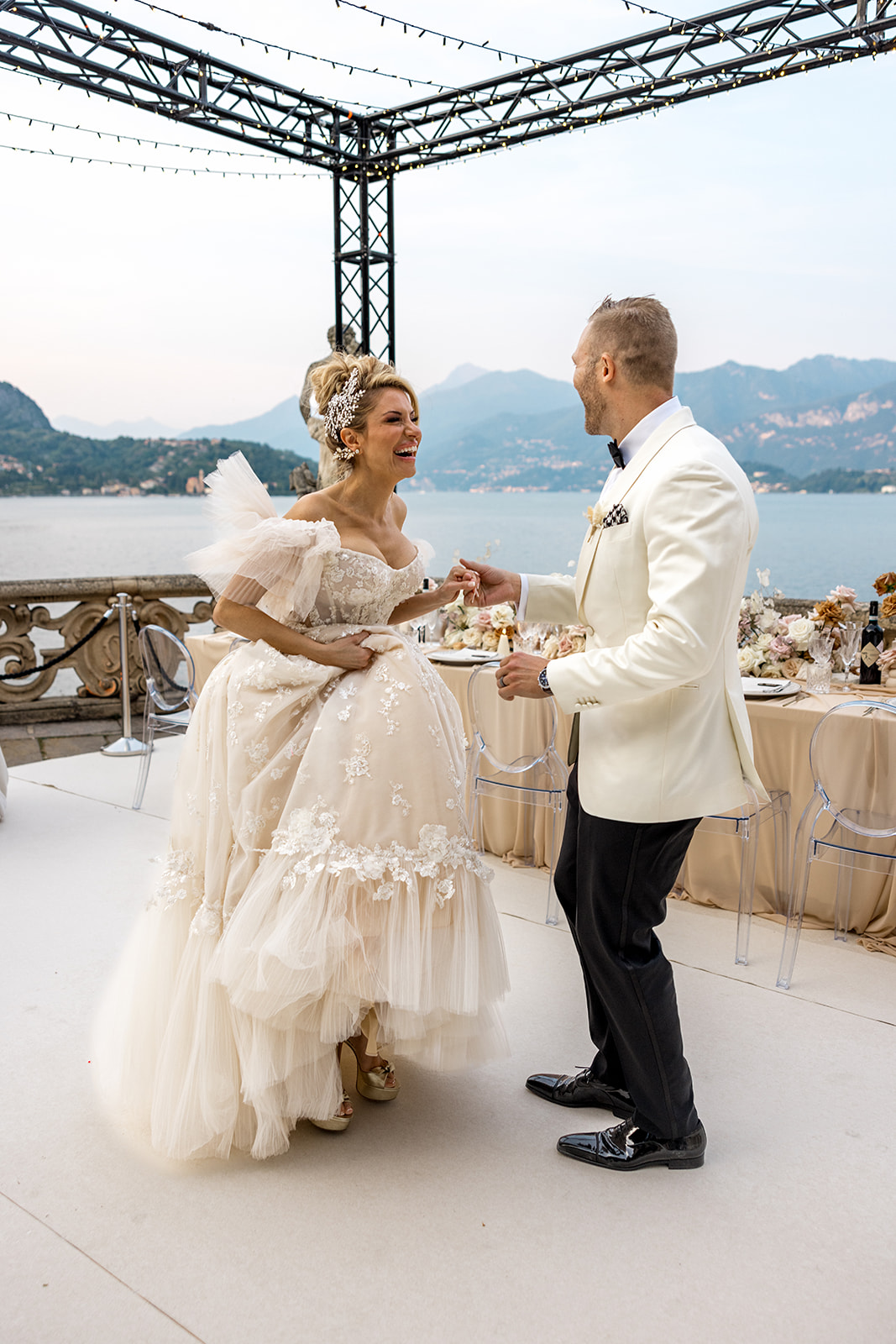 Nicole and Nick Lake Como Wedding