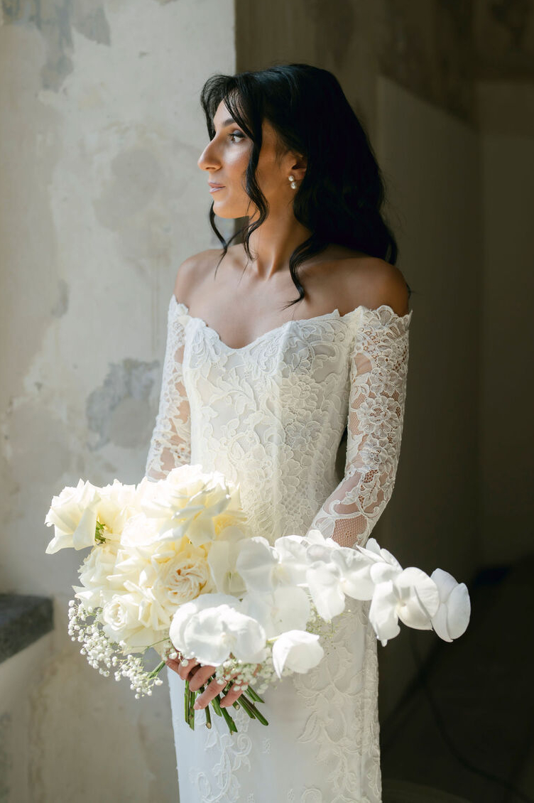 princess polly baby blue dress Rome Wedding Dress Wedding Dress — Dovita Milano main image 0