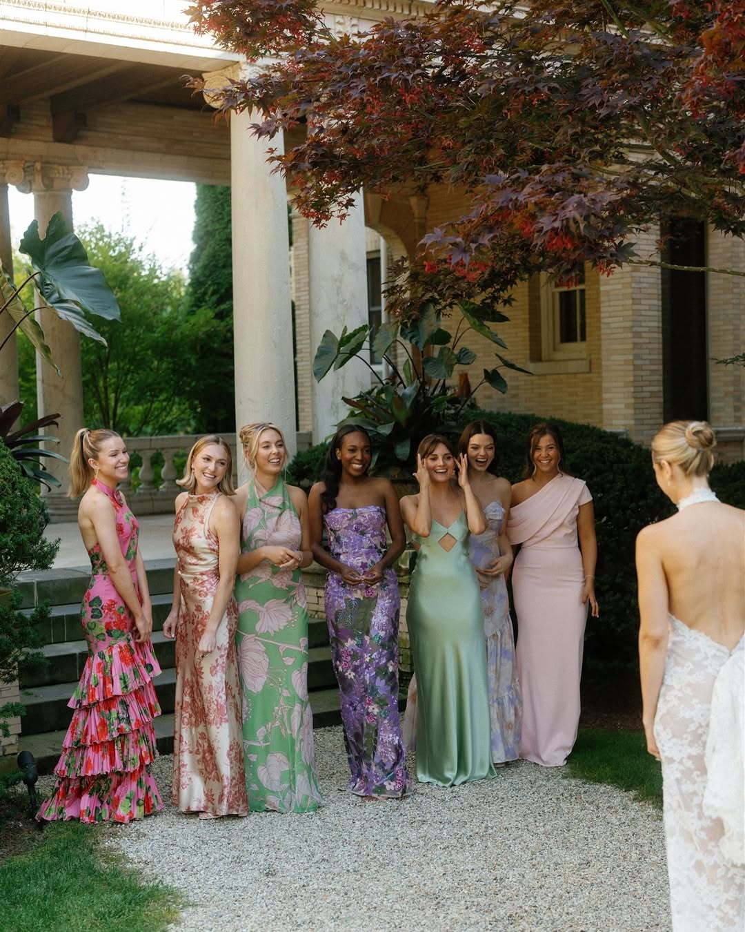 floral bridesmaid dresses 2021 First Dates Waist Cut-Out Maxi Dress Pink