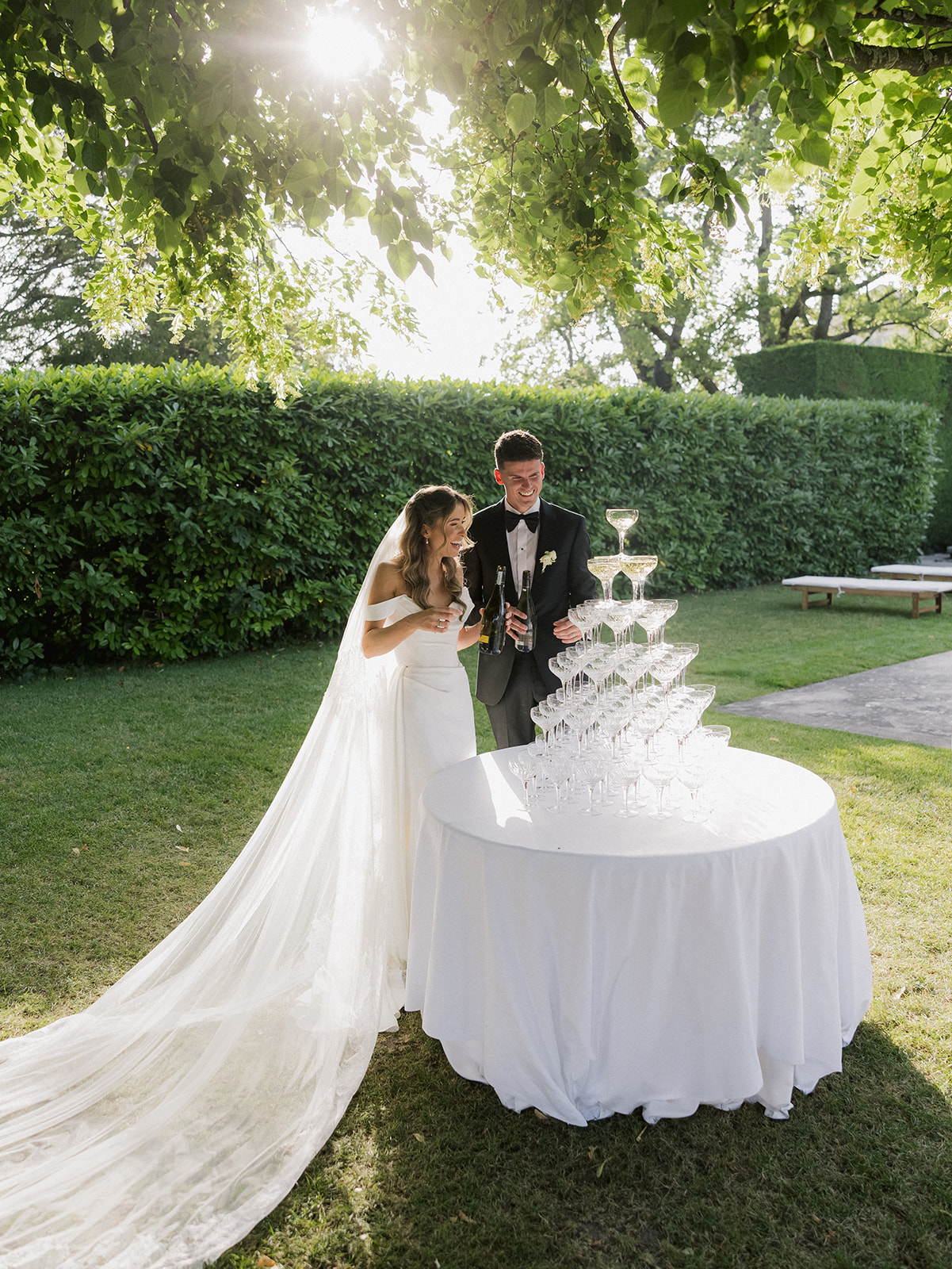A Vintage Provence Wedding With Soft Florals and a Dance Floor Beneath the  Stars - WEDVIBES.MEDIA